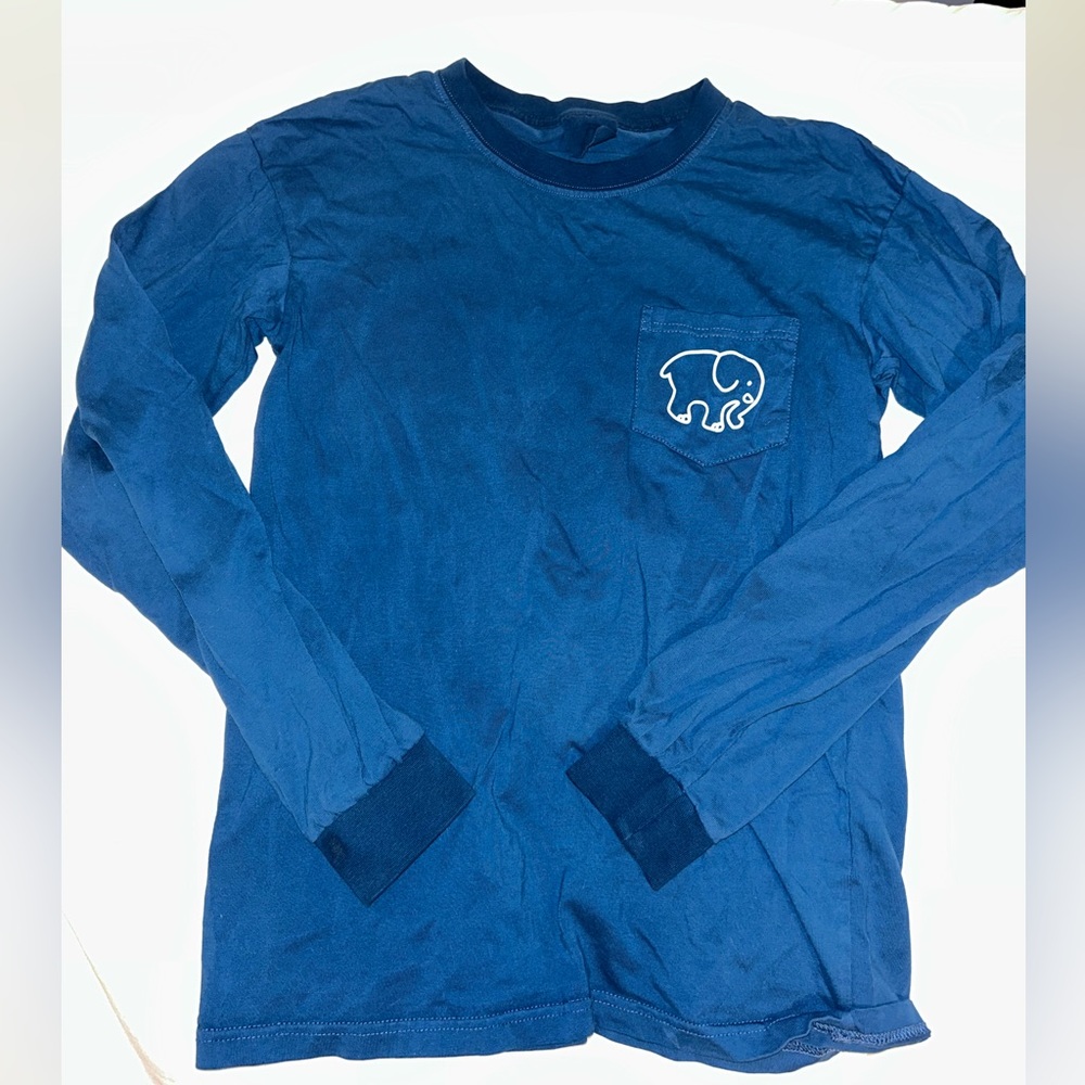 ivory ella navy blue long sleeve t-shirt